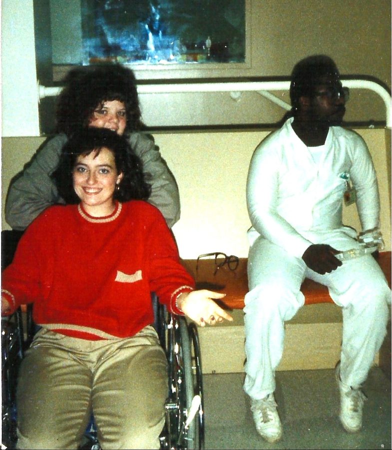 Ms. Zachry didnt use a wheelchair except in the hospital/physical therapy.